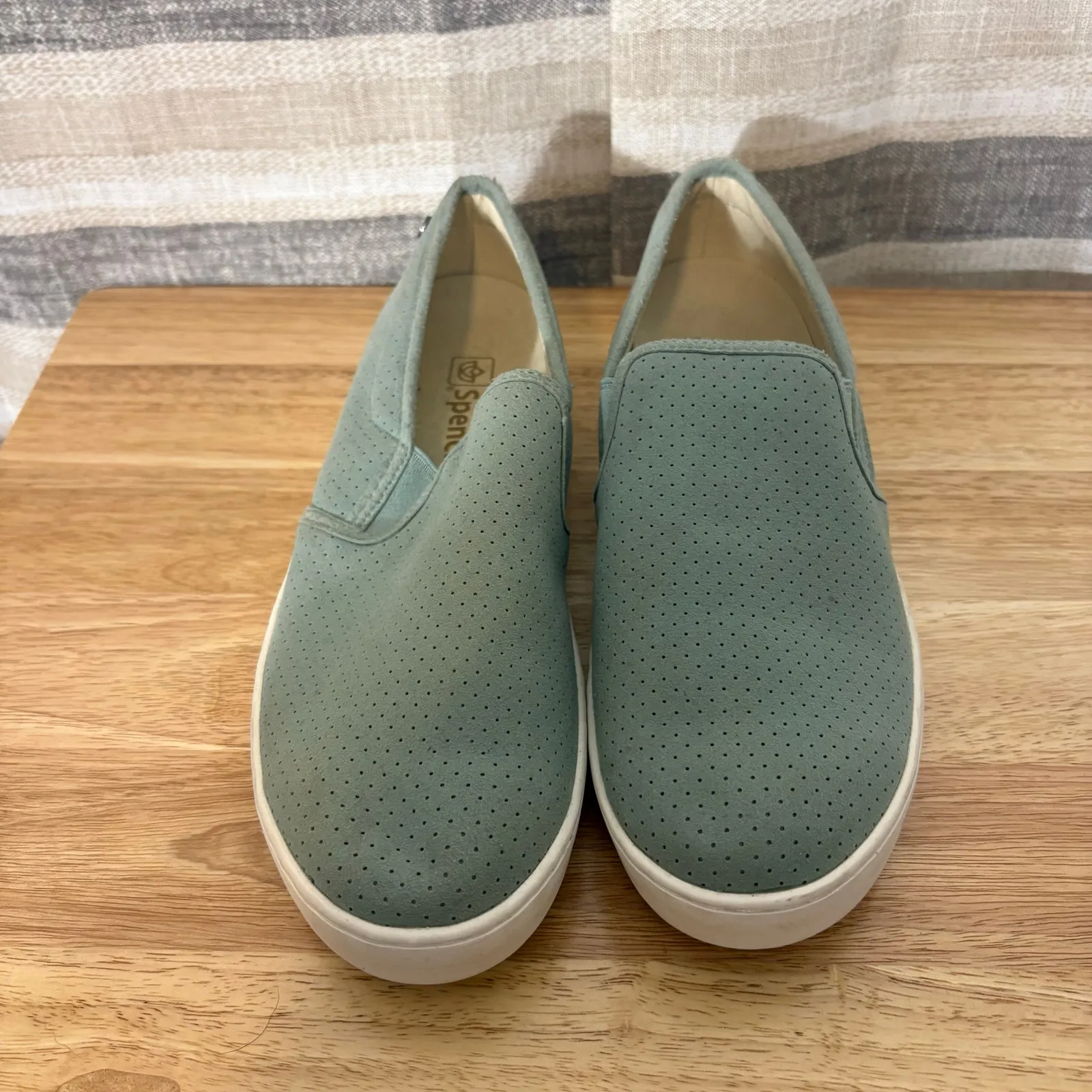 Spenco Green Slip on‎ Sneaker Size 9.5 - Image 2