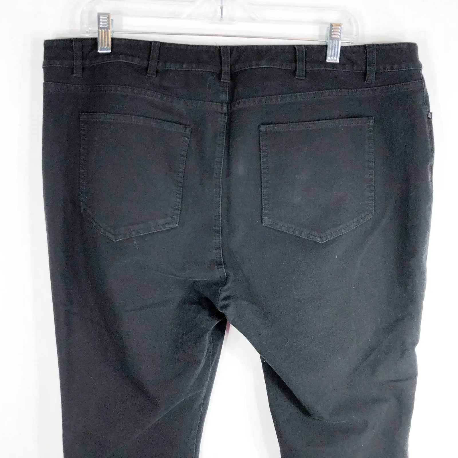 Boden Plus Size 16 Jeans Black The Mayfair‎ Bi Stretch Skinny Denim Womens 755 - Image 4