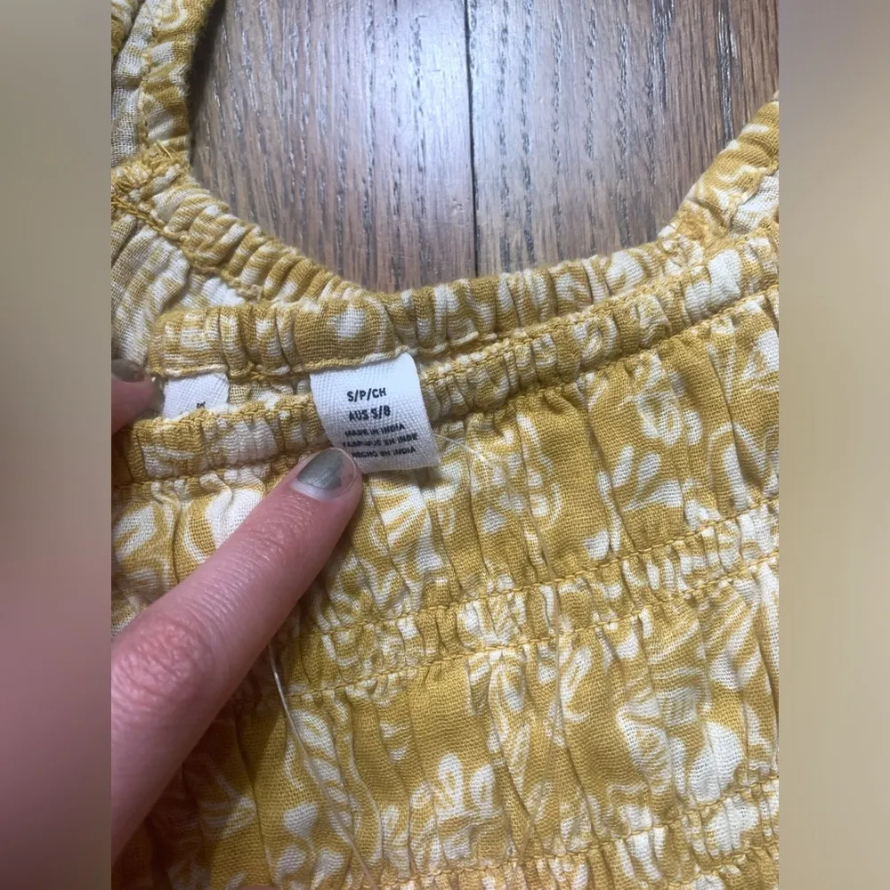 NWT Roxy long sleeve small shirt sorrento shores Sauterne floral toss boho - Image 4