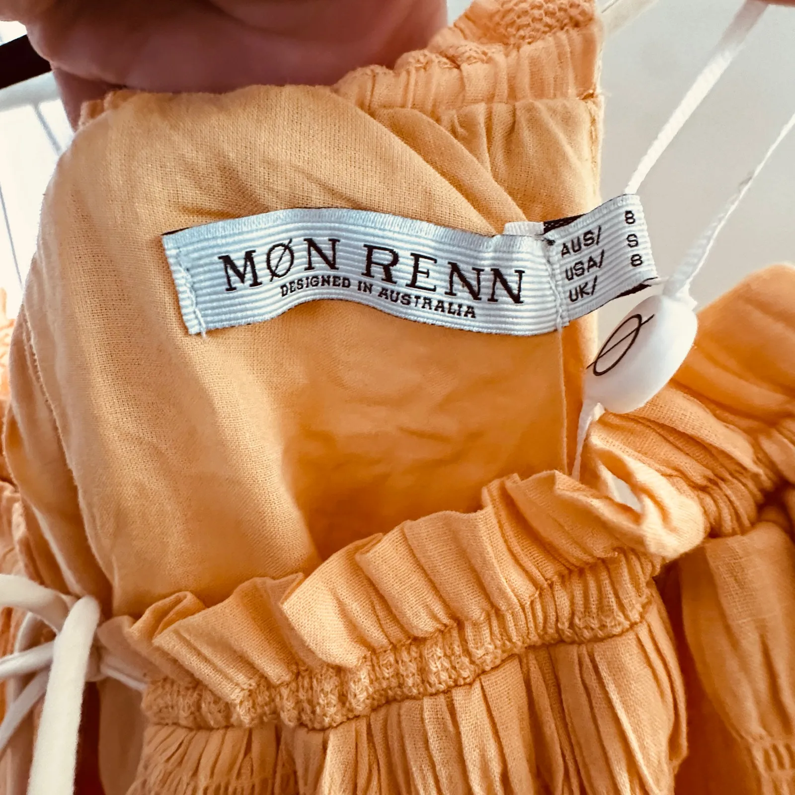 Mon Renn Zest Midi Dress in Papaya New with tag Orange - Image 6