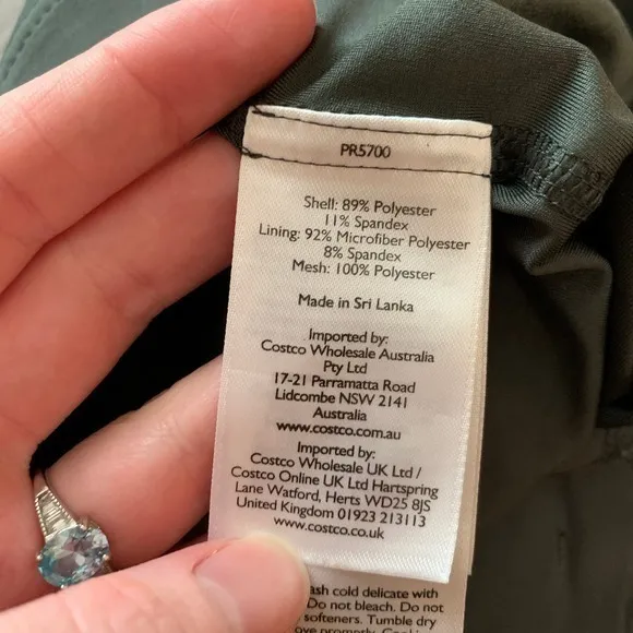 Eddie‎ Bauer Athleisure Horizon Skort Skirt Smoke Gray - Size 16 - Image 5