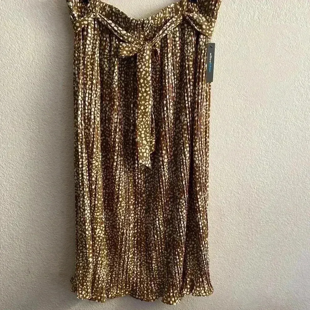 Alice Blue 🆕 Boho Mid High Waist Pleated Skirt XL🆕 - Image 2