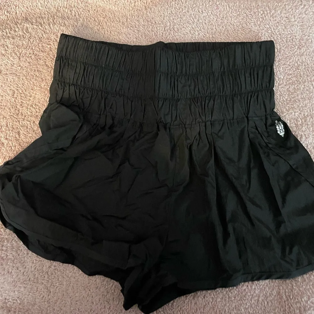 Free People Movement Shorts Black - Image 2