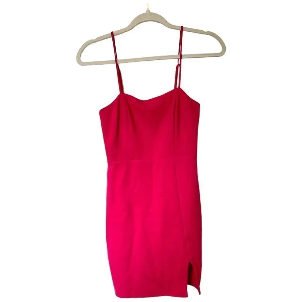 NBD X NAVEN Kelly Dress in Bright Pink XS Revolve Barbie Pink - Image 3