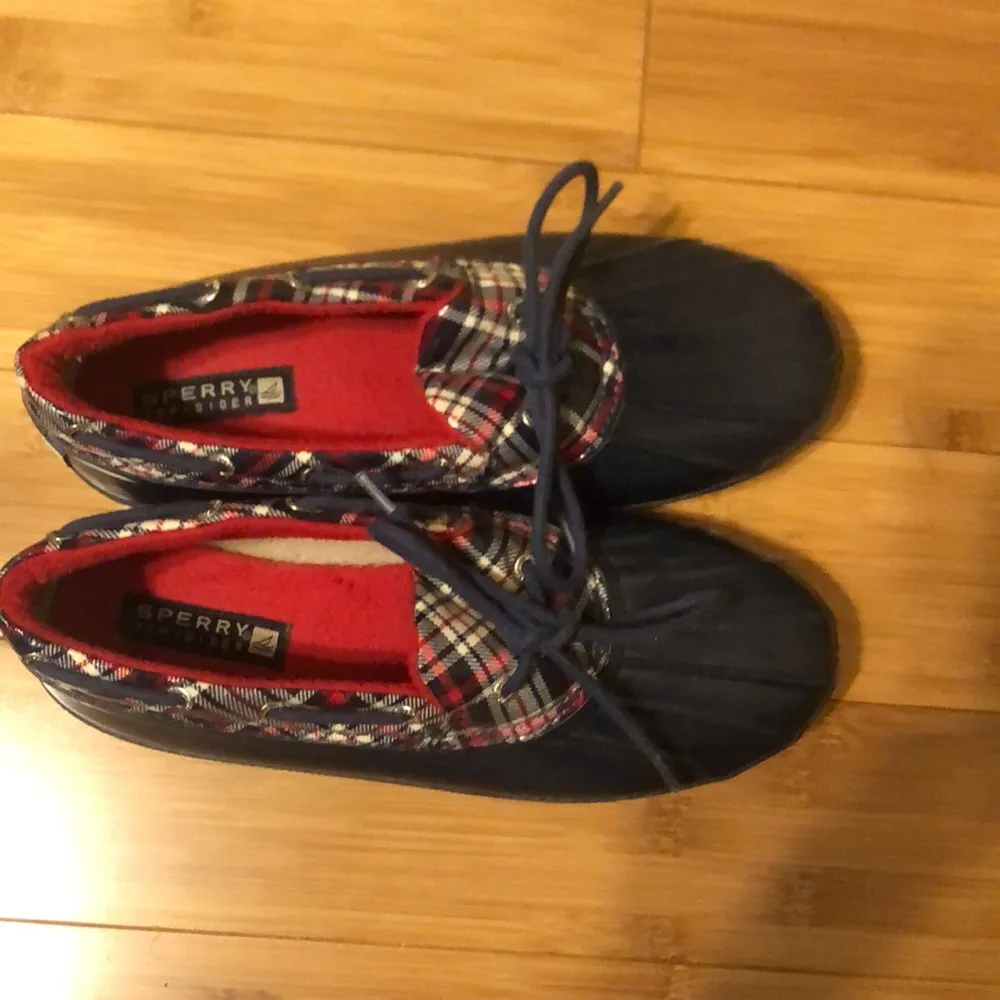 Sperry Waterproof Duck Boots Women’s Size 9 Blue Color Rubber Shoes - Image 4