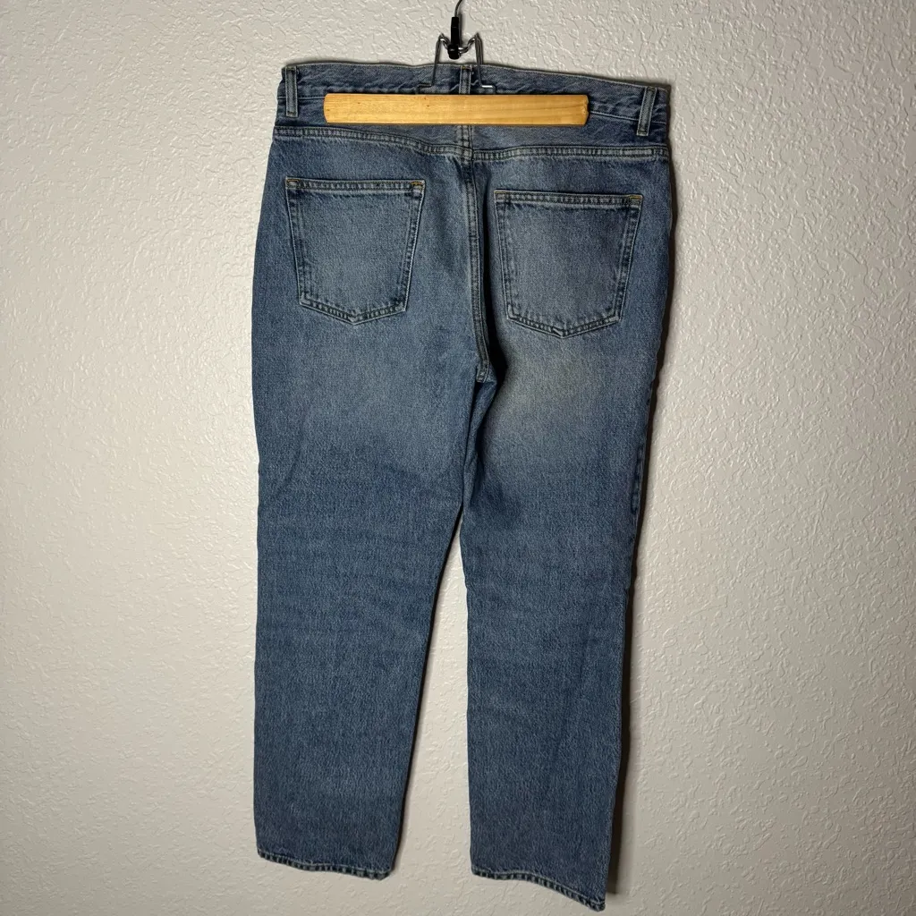 Stockholm Atelier & Other Stories Jeans Women Size 31 Medium Wash Straight Leg - Image 8