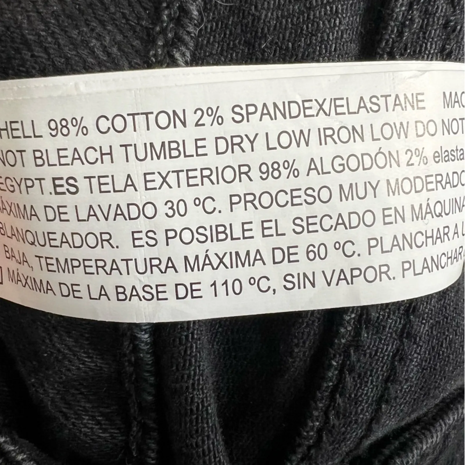 NWT Forever 21 Flare Jeans Womens 28 Black Raw Split Hem Rocker Skater 90s - Image 10