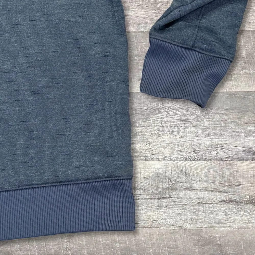 Cold Gear Pullover Hoodie Womens L Big Logo Navy Blue Sweatshirt - Image 4