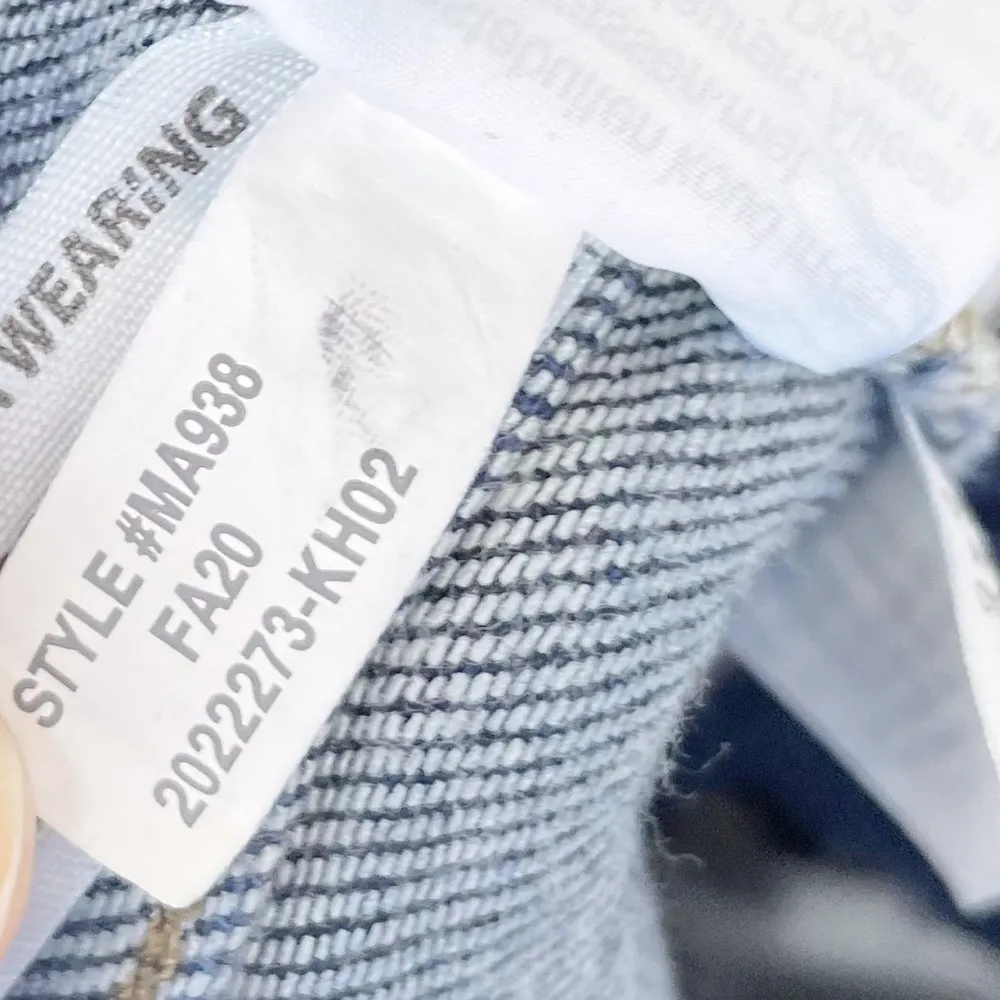 Madewell 9" Mid-Rise Skinny Jeans in Orland Dark Wash Denim MA938 Size 25 - Image 7