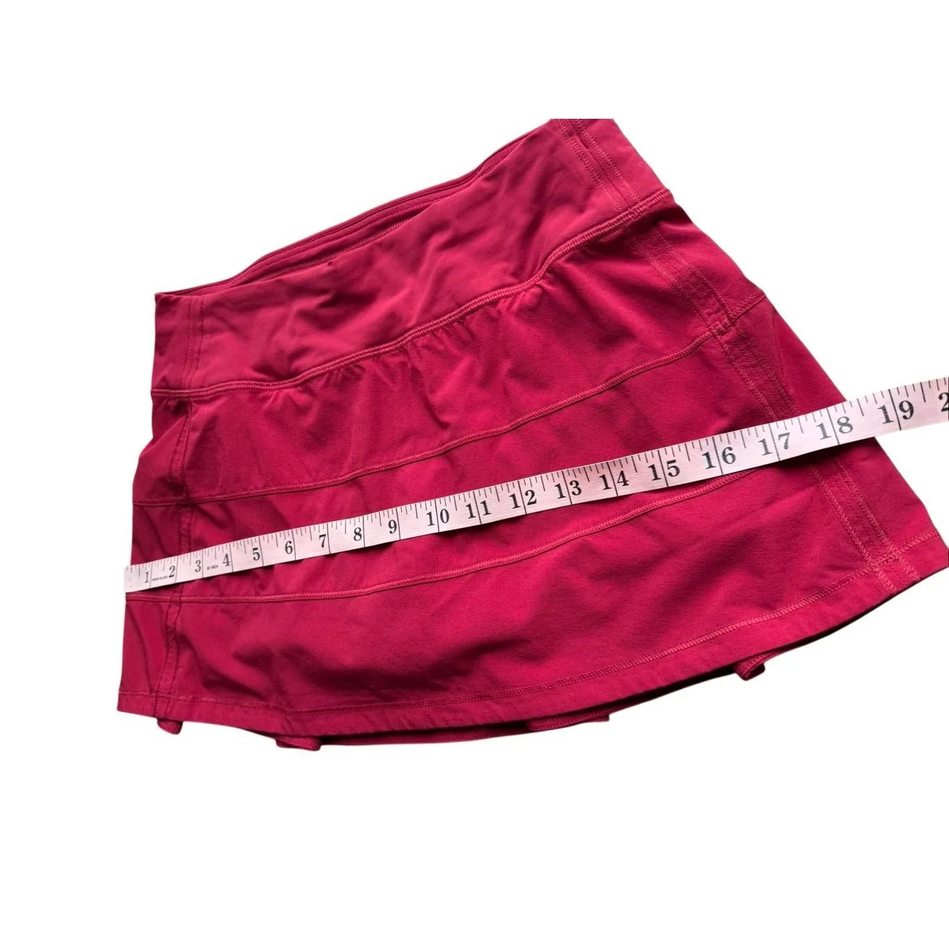 Lululemon Pace Rival Skirt 13" In Scarlet Red Size 4 - Image 13