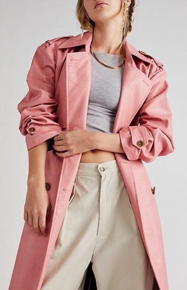 Free people Morrison Vegan Trench coat - Image 5
