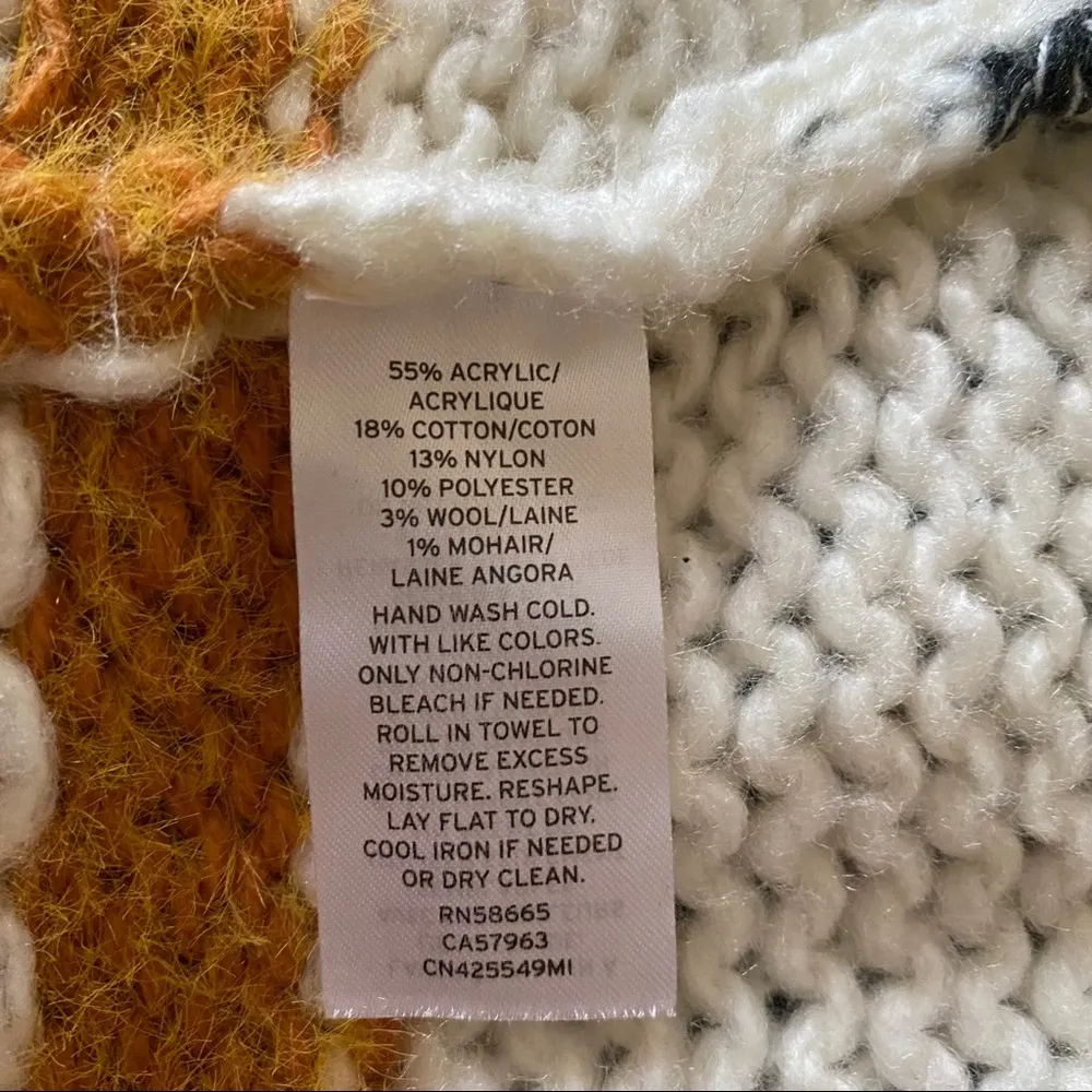 Caslon Mixed Stripe V-Neck Pullover - Image 11