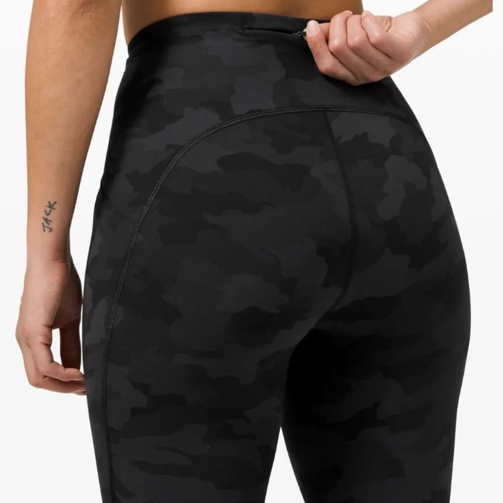 Lululemon Swift Speed High-Rise Crop 21” Heritage 365 Camo Deep Coal Leggings 0 - Image 8