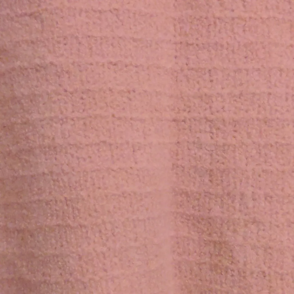 Garnet Hill Cashmere Blend Bouclé Cropped Sweater Pink Long Sleeve Mock Neck S - Image 2