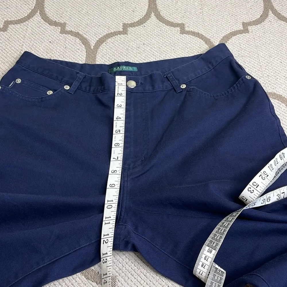 Lauren Ralph Lauren Lauren Jeans Co blue cropped pants - Image 5