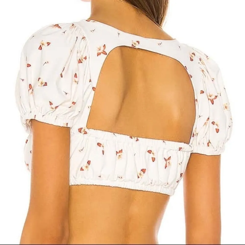 We Wore What  Lily Puff Sleeve Bikini Top - Image 9