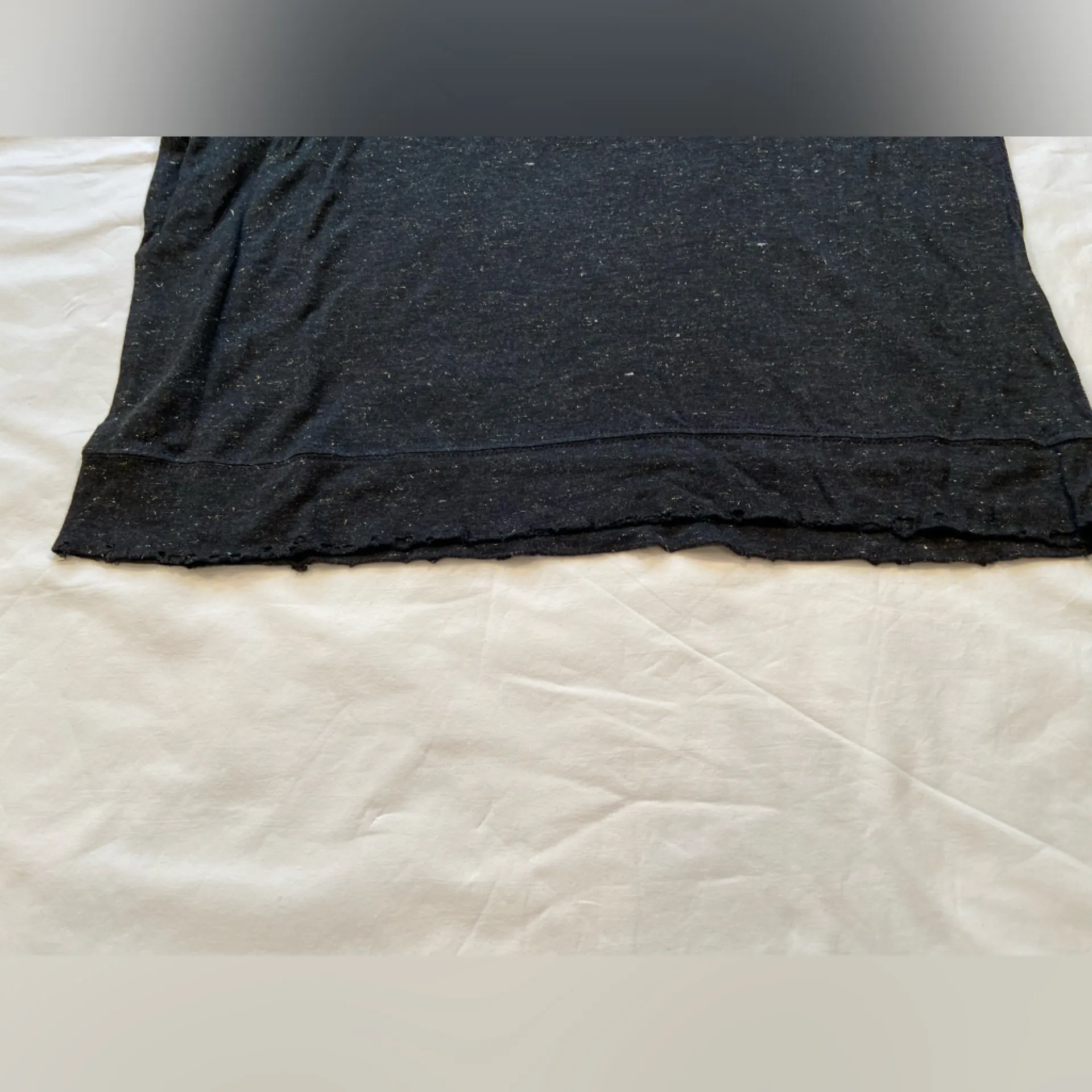 Current/Elliott Current/Elliot light sweatshirt with sparkles, long‎ sleeve, crew neck, SZ 0 - Image 4