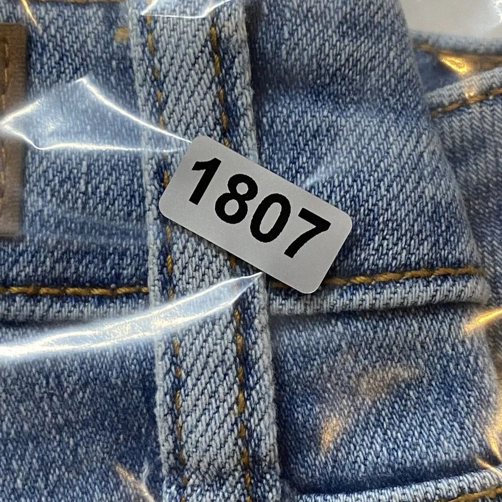 Judy Blue jeans Womens 3/2 Control top skinny Distressed High Rise‎ Blue Denim - Image 13