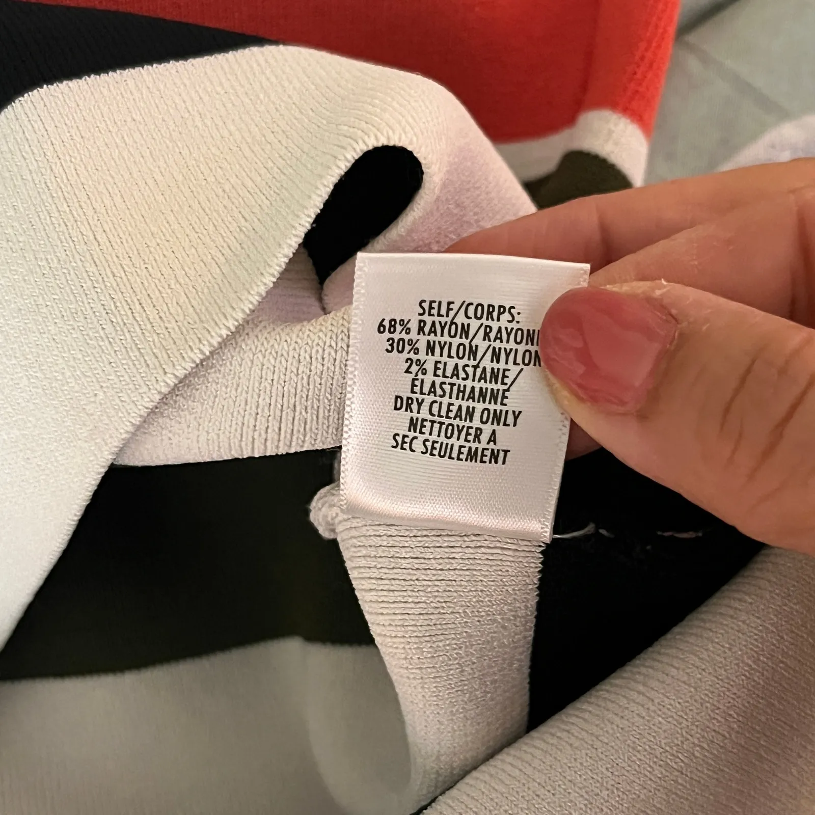 Bailey 44 Women's Varadero Striped Ribbed Knit Sweater Skirt Multicolor Medium - Image 5