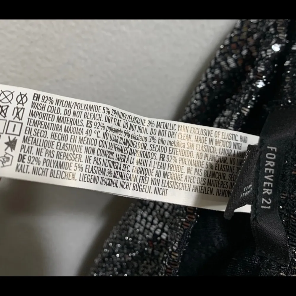 Forever 21 Black Wide Leg Sequin Pants - Size XS - NWT - Image 10