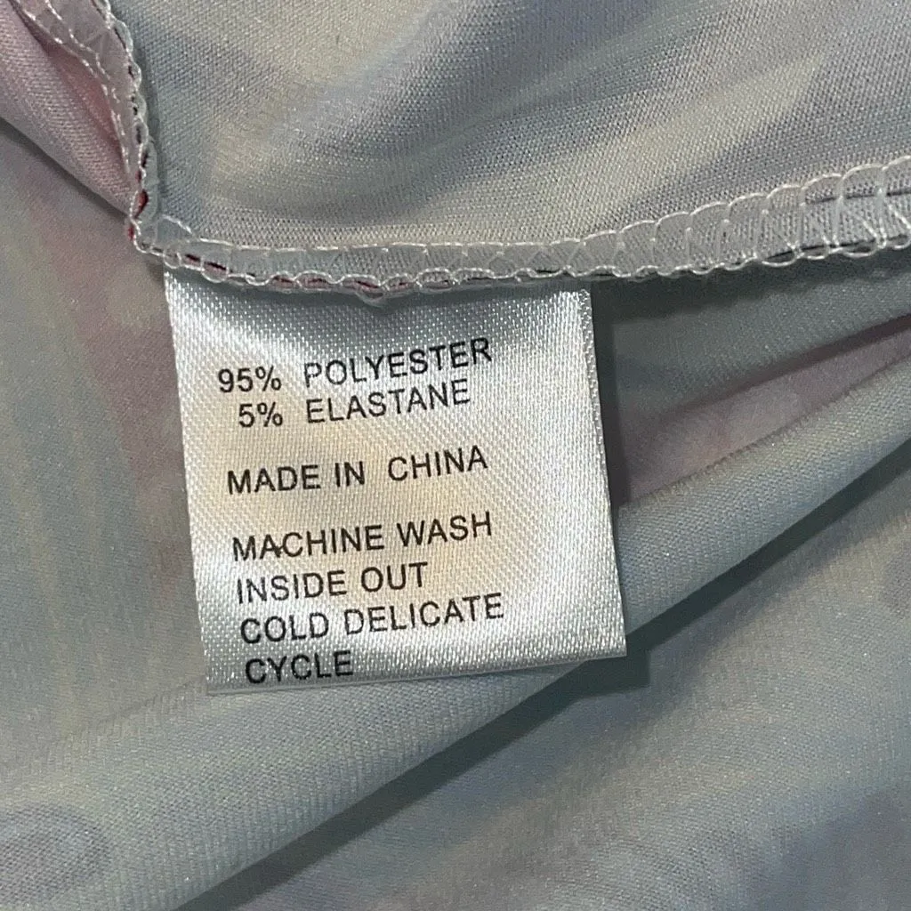 Tracy Negoshian Womens Floral‎ Pompom Trim 3/4 Sleeve Tiana Dress Blooming Large - Image 6