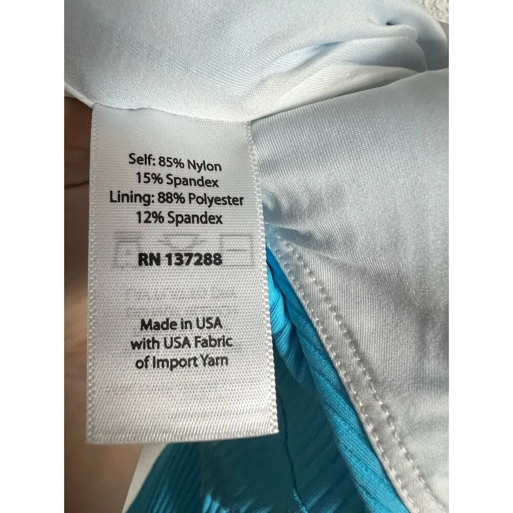 Year of Ours Johanna Rib Pisces Blue Onesie Romper Size XS - Image 8