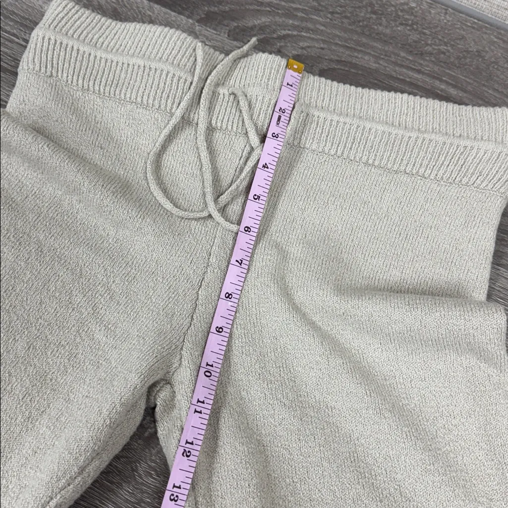 ivl collective boucle drawstring pants Tan Size L - Image 6