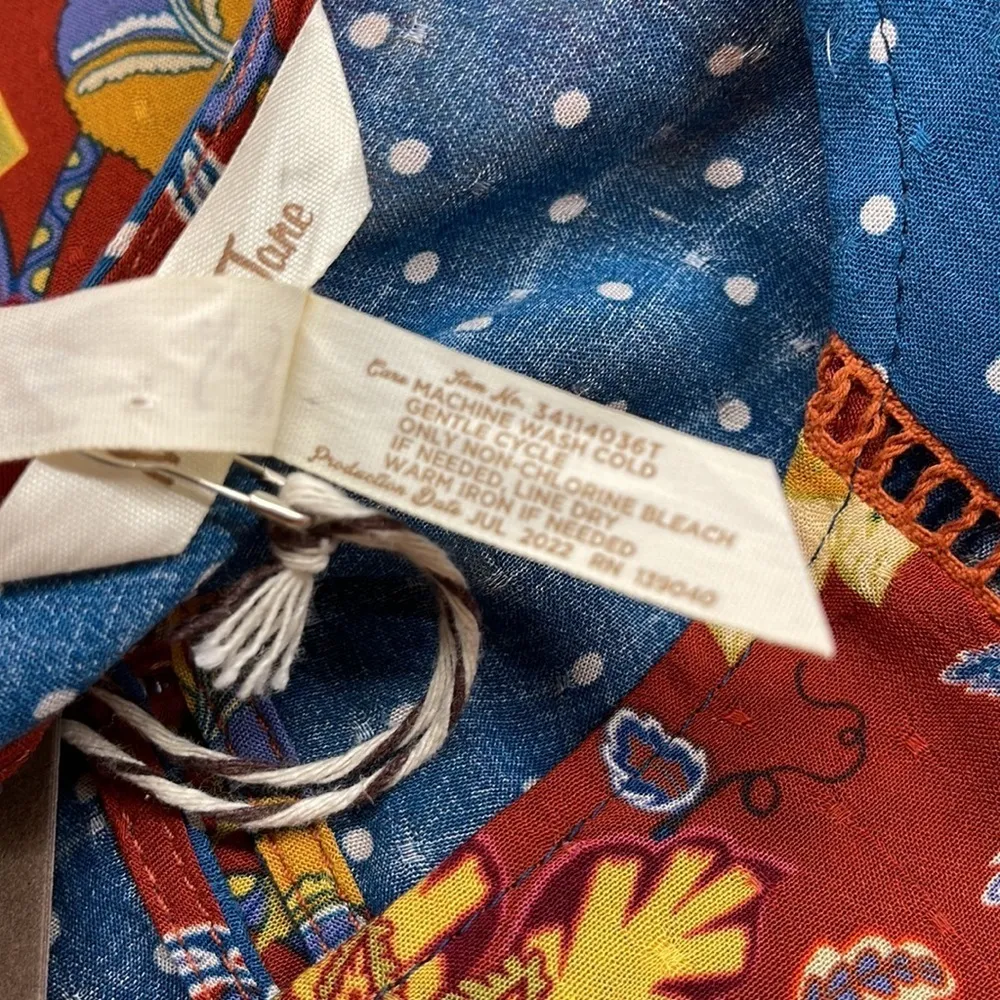 Matilda Jane NWT Garden Mums Mixed Print Floral Long Sleeve Top - Image 16