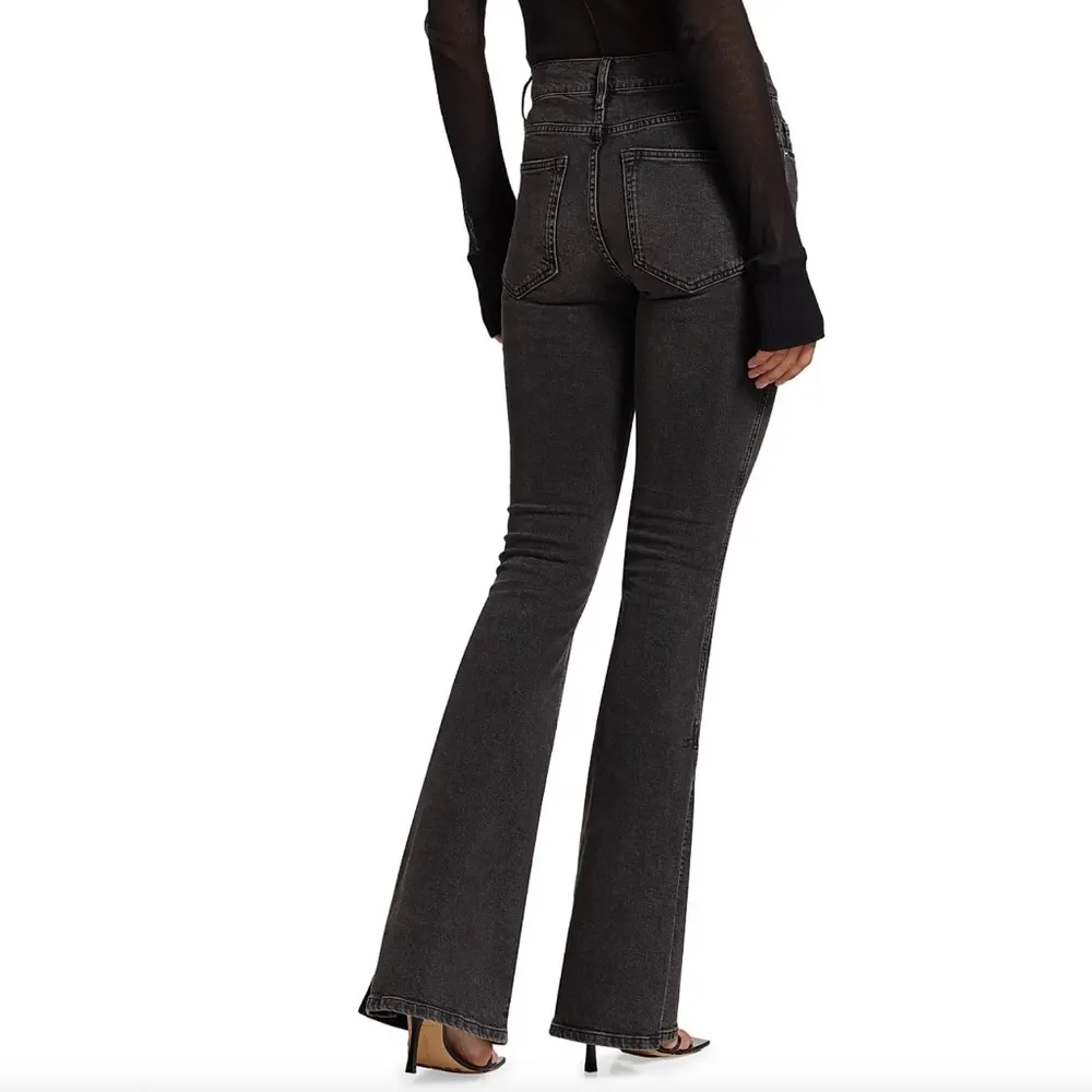 Frame Le High Flare Side-Slit Jeans - Image 2