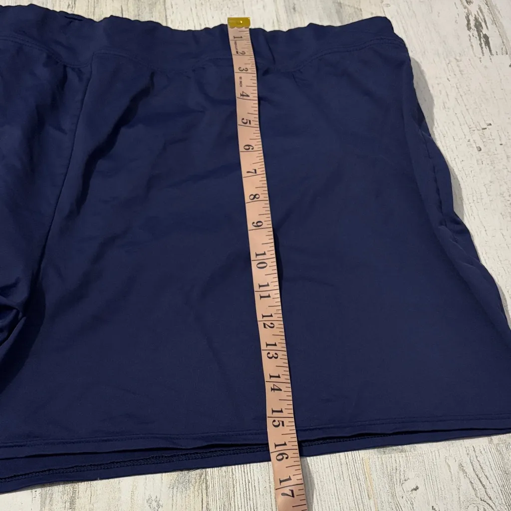 Lands' End Women's Deep Blue Swim Shorts - Image 8