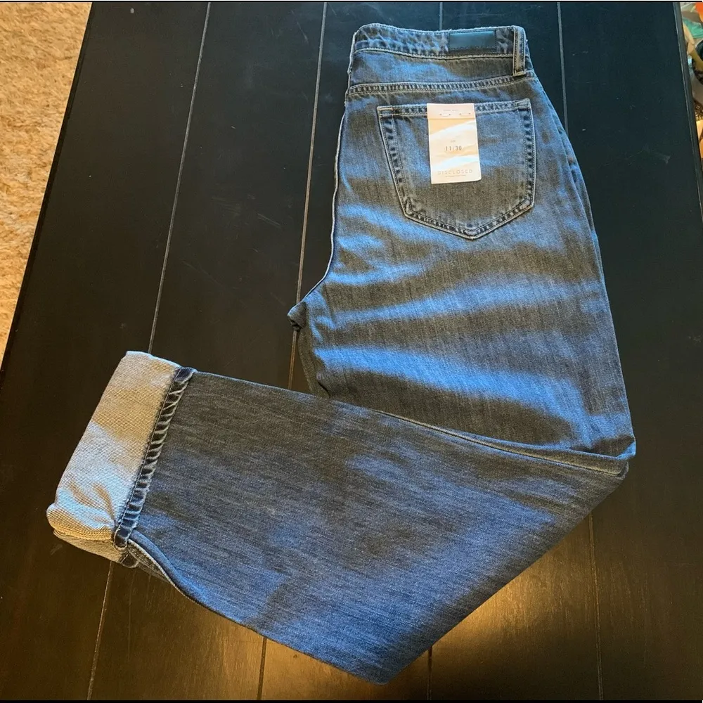 NWT High waist mom jeans size 11 / 30 Blue - Image 4