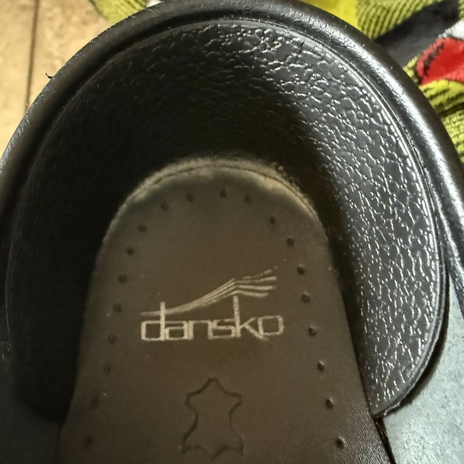 Dansko Womens Clogs Shoes Size 39 Purple Leopard Print‎ Professional Nursing - Image 11