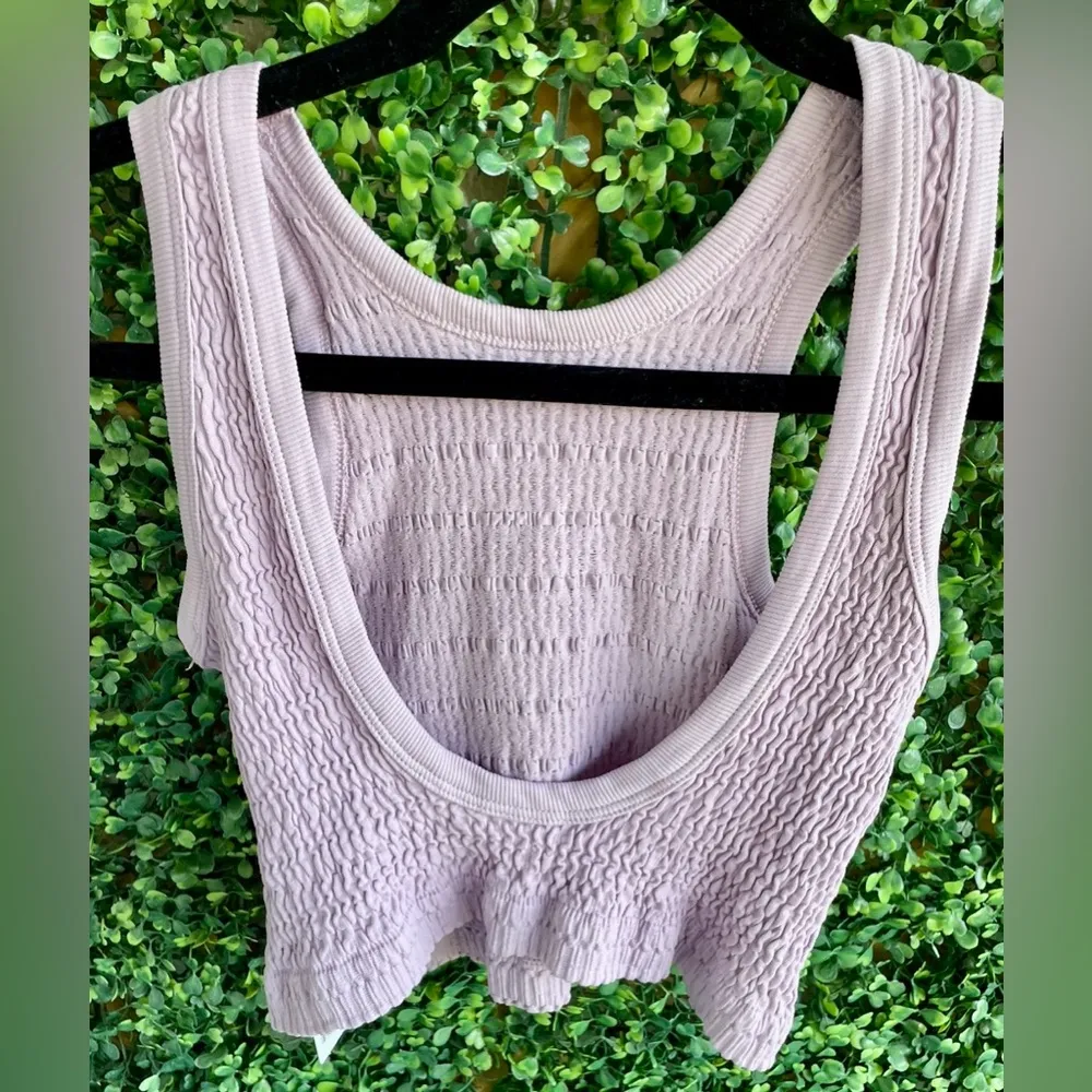 NWT -  Out From Under Seamless Textured Bra Top | Lavender | XL - Image 6