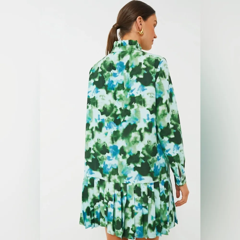 Tuckernuck Deep Lagoon Tate Dress, Blue/Green, Size XXXL - Image 2