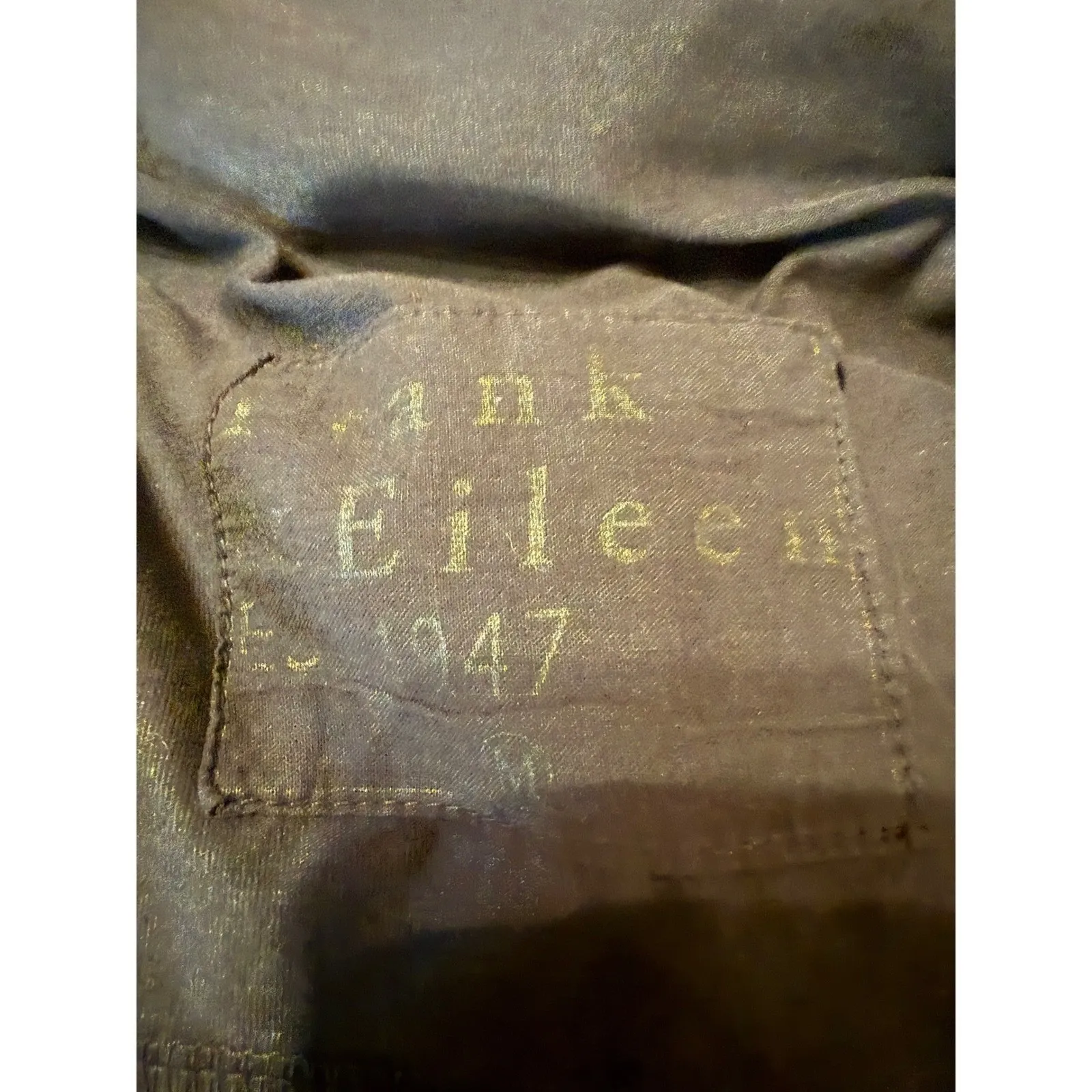 Frank & Eileen Murphy Cropped Trouser Pants Size Medium Black Stretch Slim Fit - Image 5