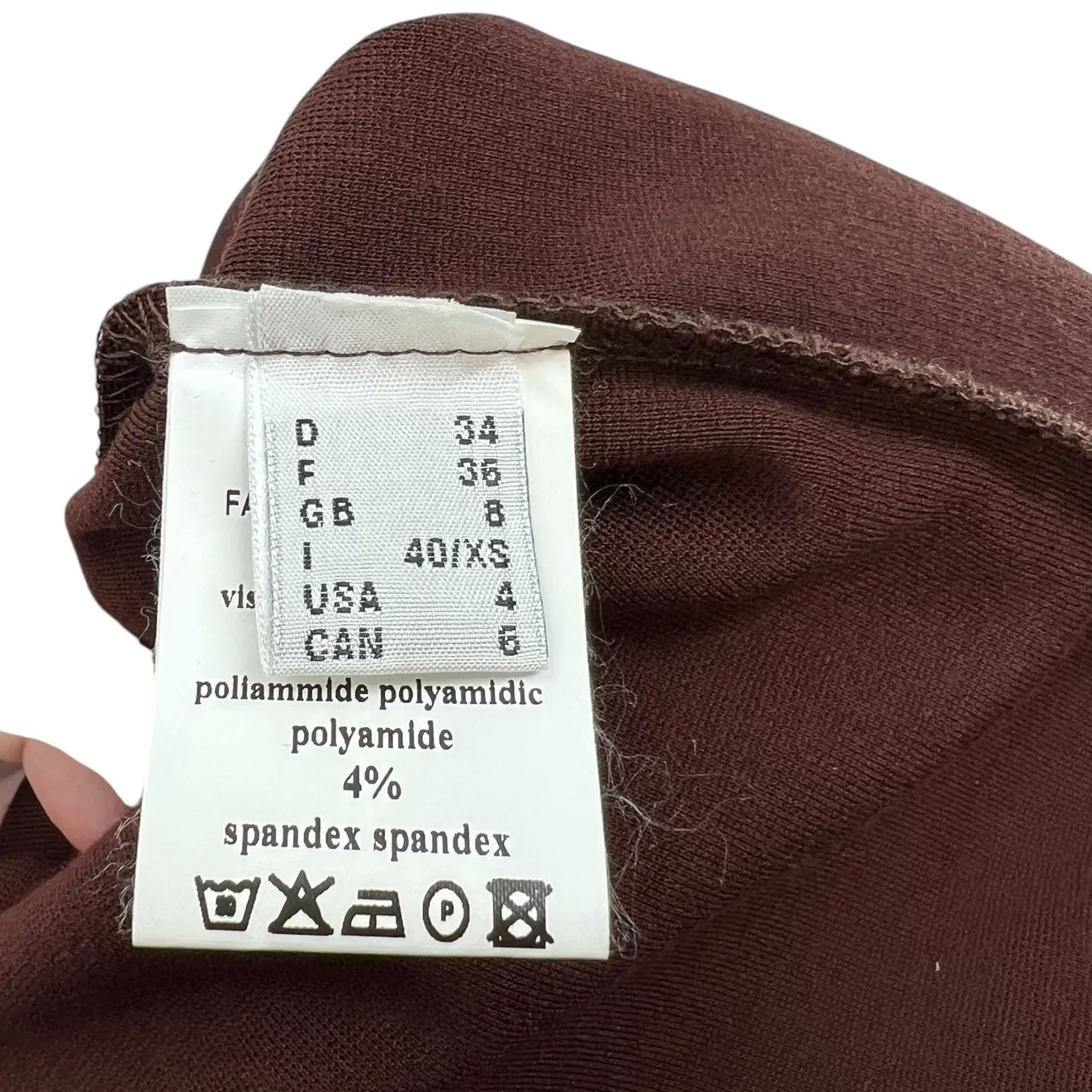 Ottod'Ame Cocoa Sheath Dress Pencil V - Image 15