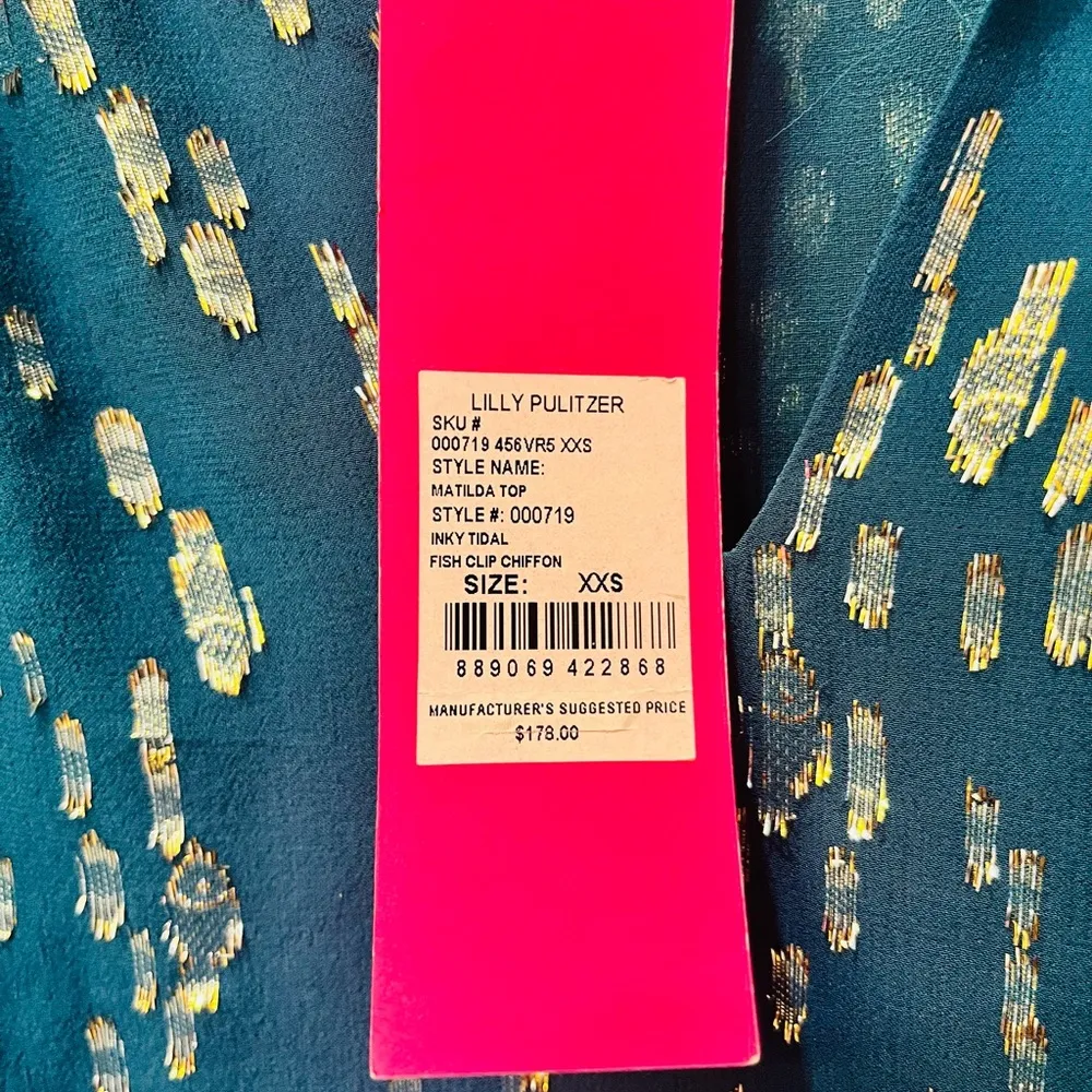 NWT Lilly Pulitzer Tops Lilly Pulitzer Matilda Top sz XXS - Image 7