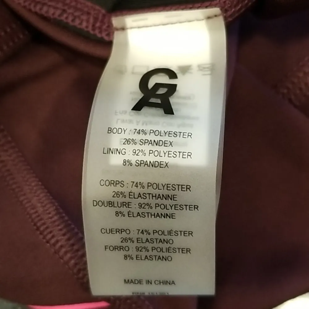 💕GOOD AMERICAN💕 Electric Feel Athletic Cropped Top 2 Medium M NWT - Image 10