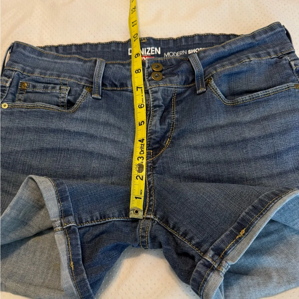 Denizen by Levi’s Denim Jean Modern Shorts 4” cuffed hem Mid Rise - Image 8