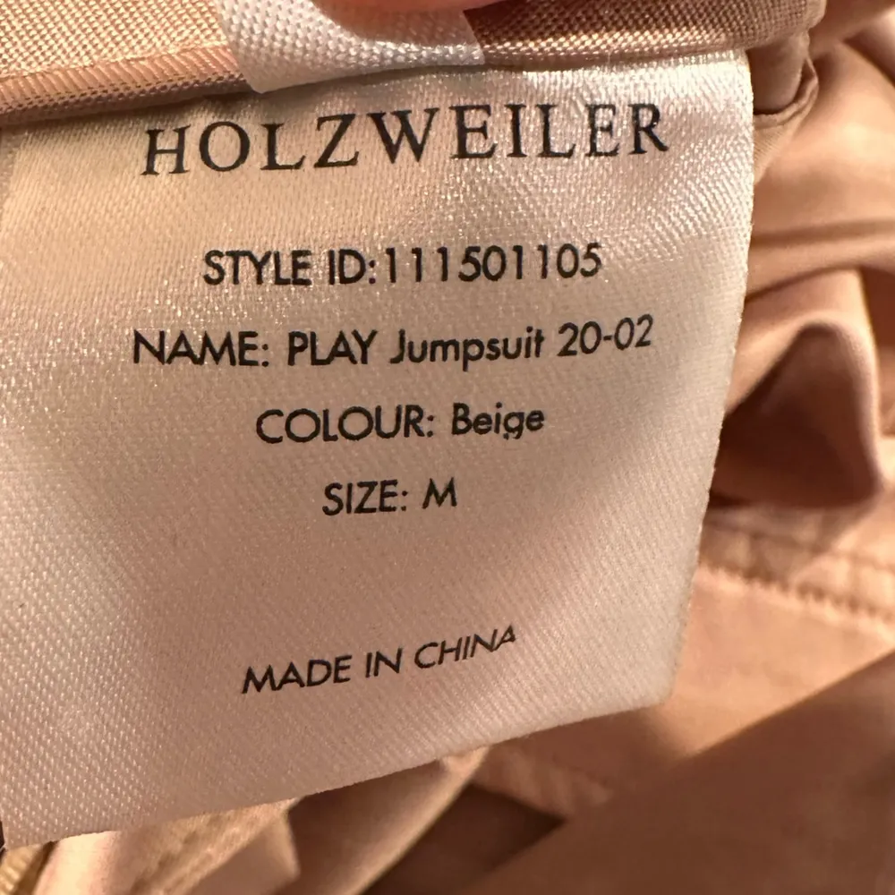 Holzweiler WOMENS medium Tan utility Jumpsuit like new - Image 13