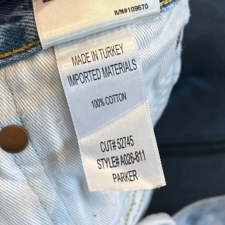 AGOLDE‎ Parker Vintage Cut Off Shorts in Swapmeet size 26 - Image 5