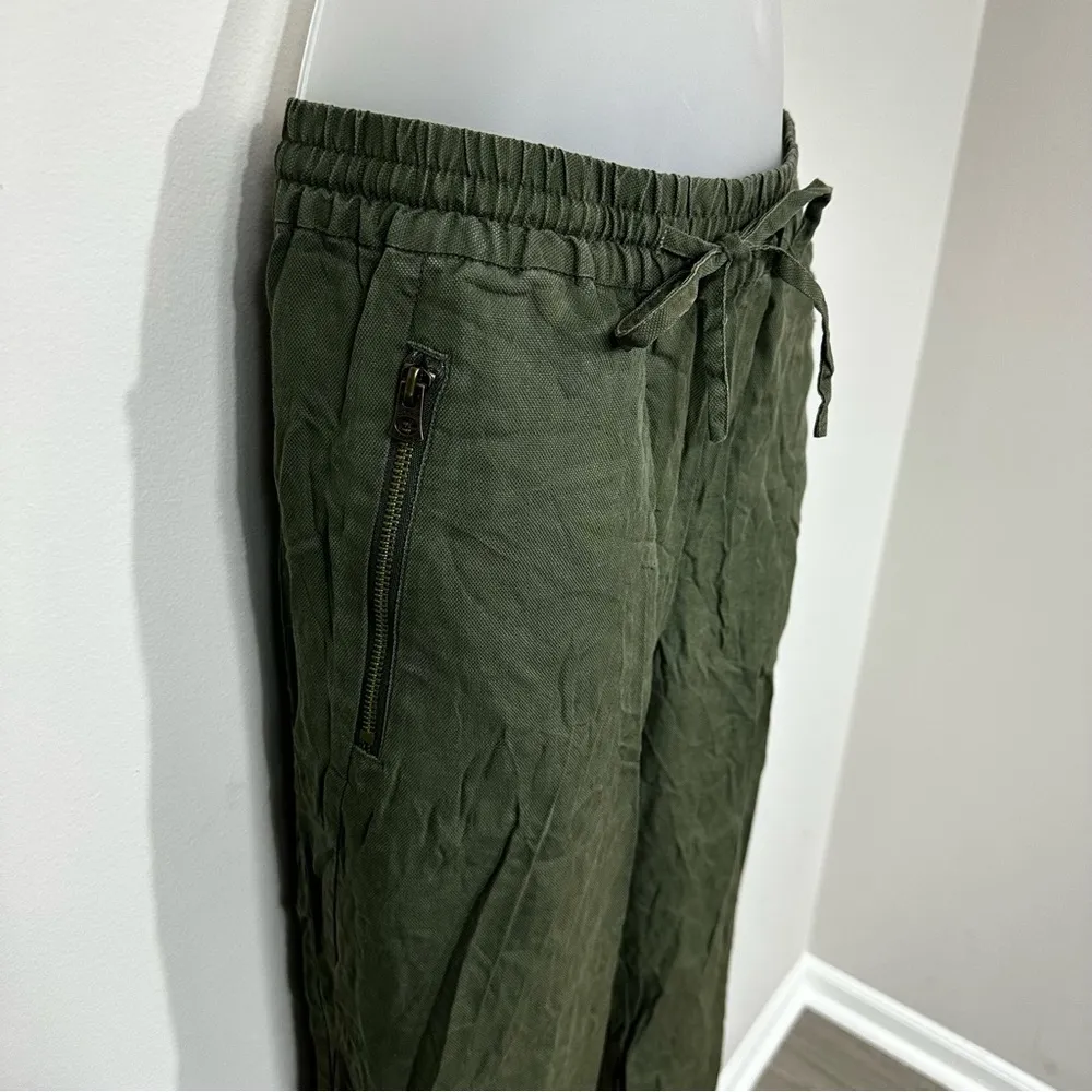 Lucky Brand Green Jogger Pants in Size Medium - Image 4