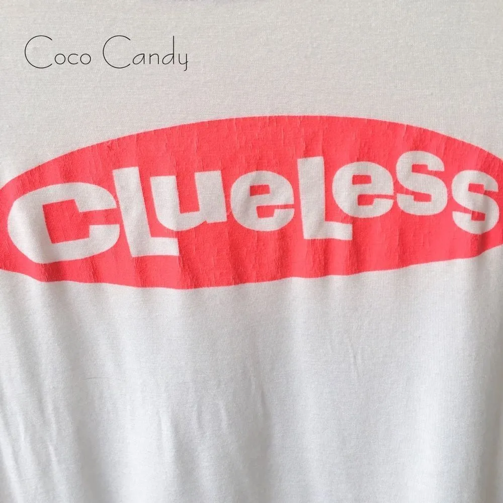 🔃Clueless Pink Logo Crop Top - Image 4