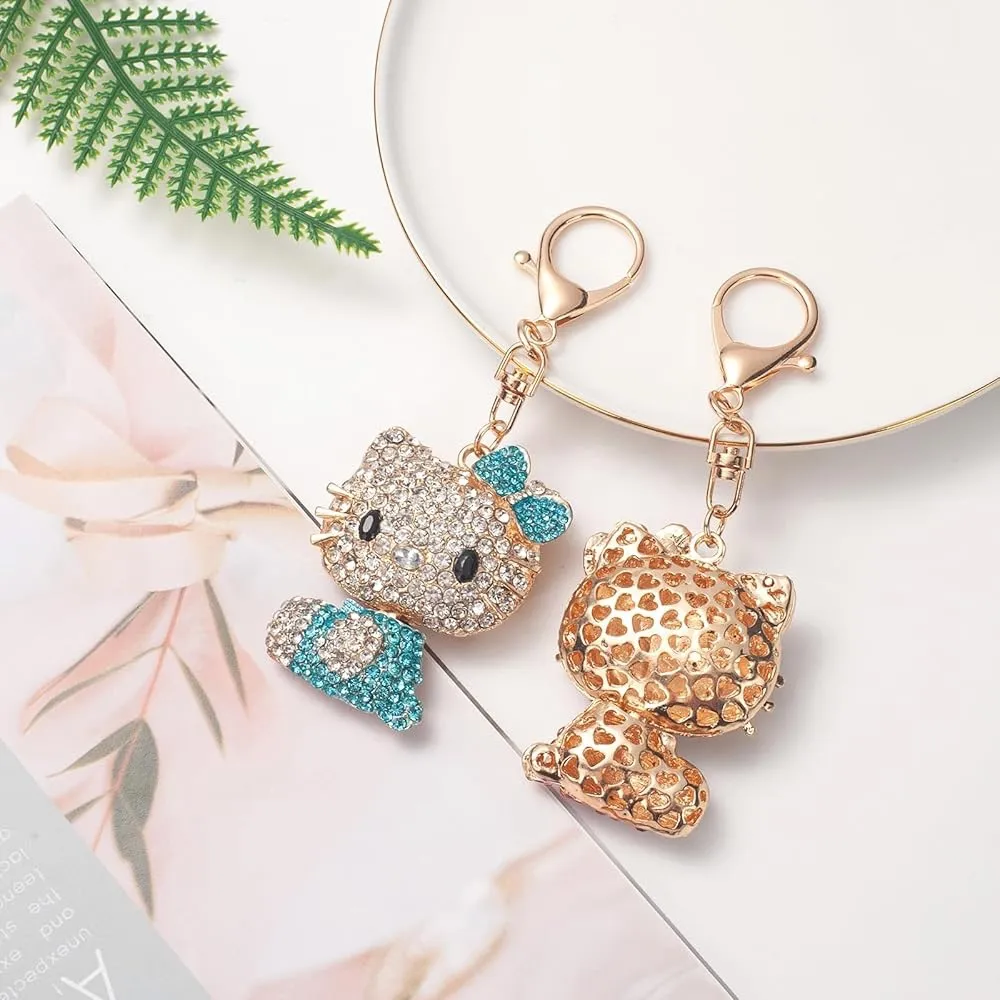 Hello Kitty Crystal Keychain/Bag Charm - Image 3
