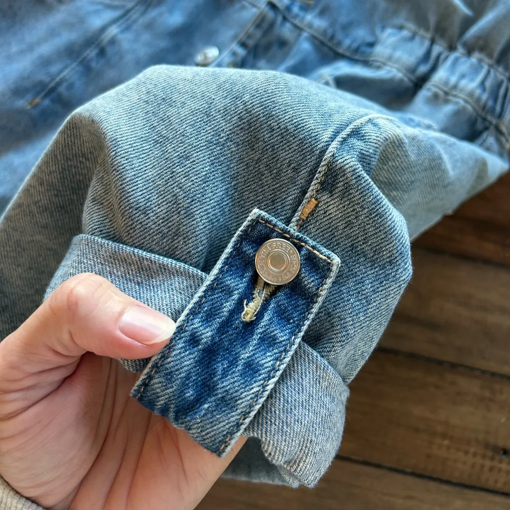 NWT Free People Marci Denim Shortalls - Image 9