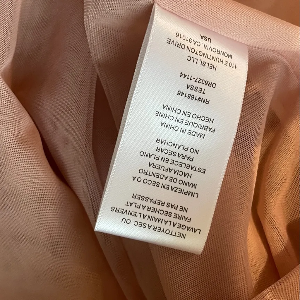 HELSI Tessa Long Sleeve Beaded Gown Size XS - Image 8