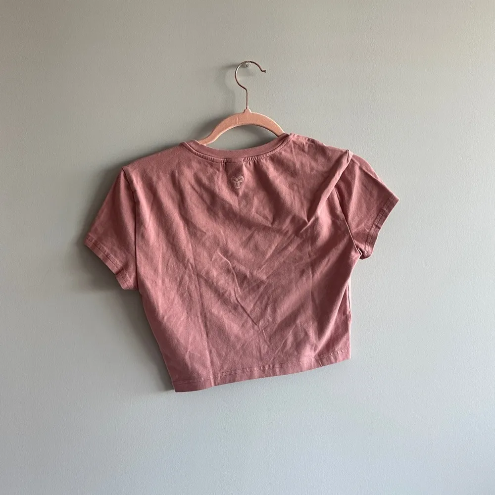aritzia baby pink crop top - Image 2