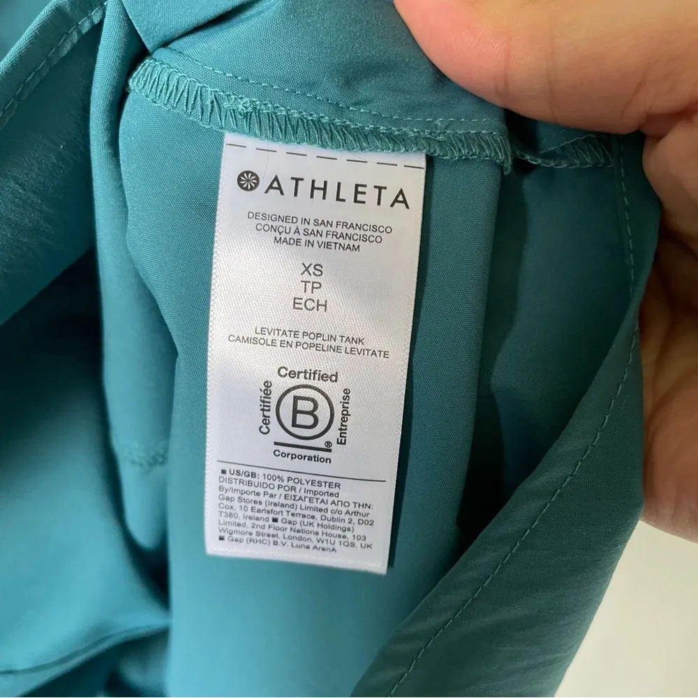 Athleta Levitate Poplin Tank Size XS - Image 8