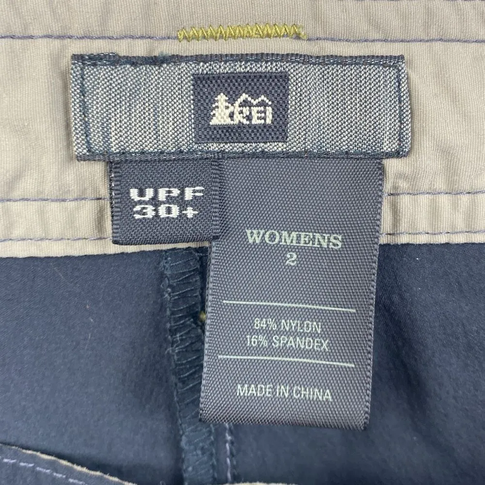 REI Dark Gray Athletic Sport UPF 30+ Skort Min Skirt 2 - Image 4