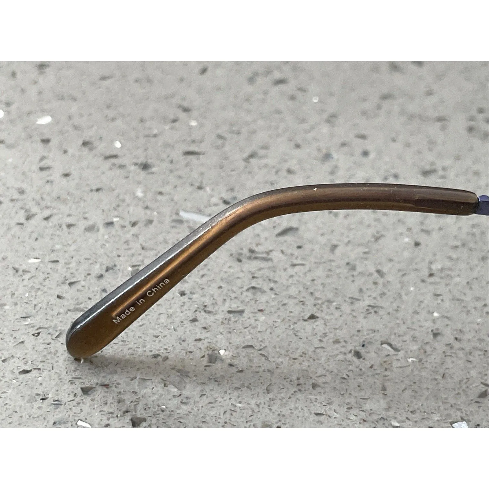 Rampage R174 BRN 51-17-135 Bronze Metal Half Rim Eyeglasses Frames ONLY - Image 9